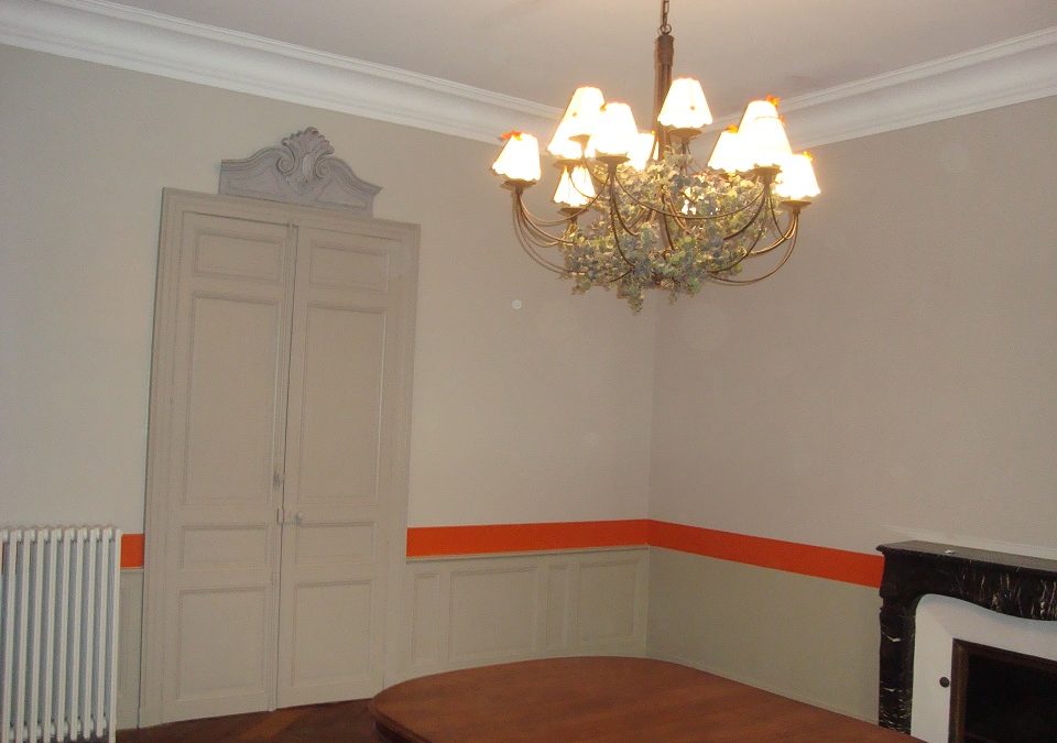 Peinture intérieure Château à St Gervais