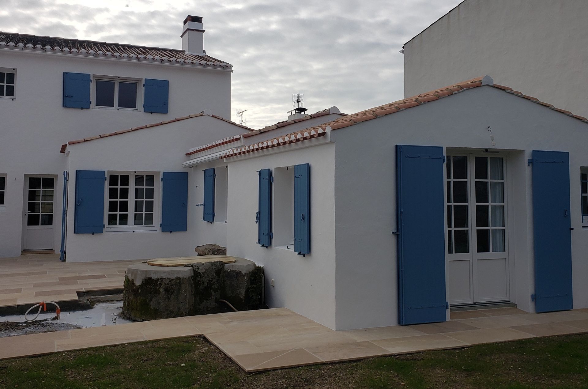 peinture exterieure facades Noirmoutier