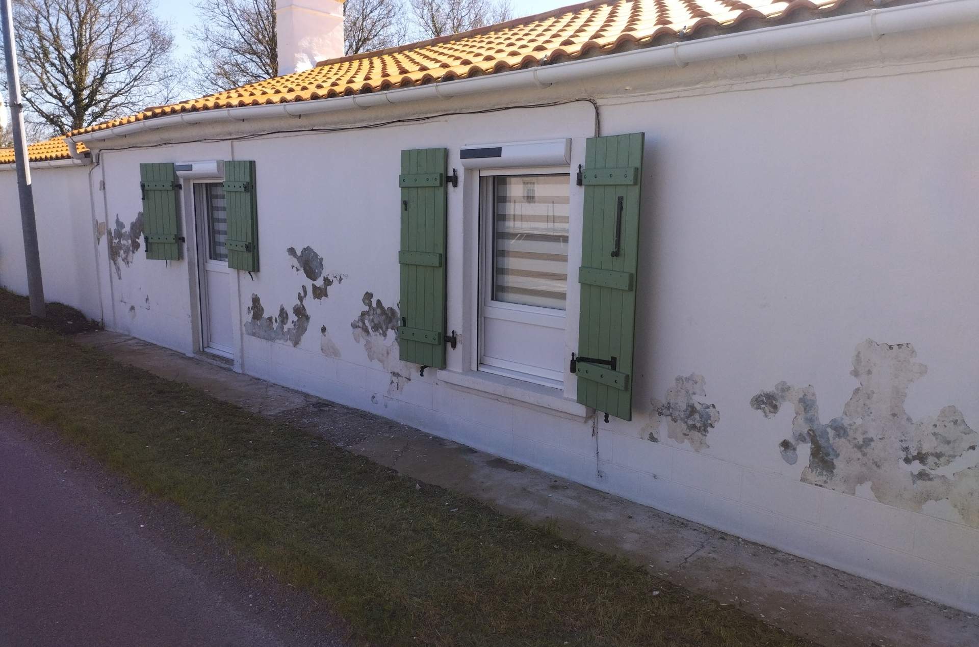 façade maison avant ravalement commequiers façade maison avant ravalement commequiers