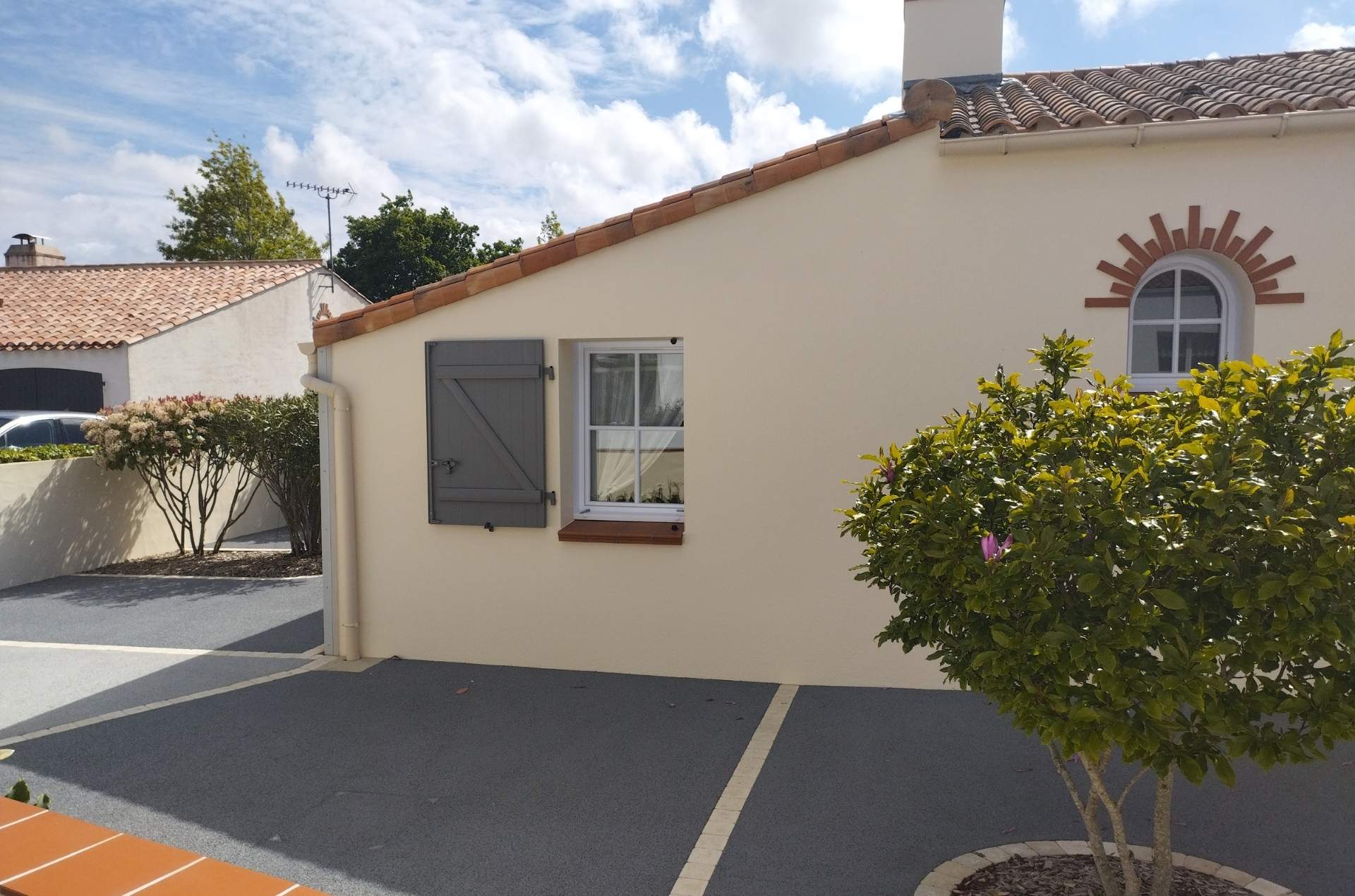 façade rénovée après ravalement à Saint-Gervais Vendée