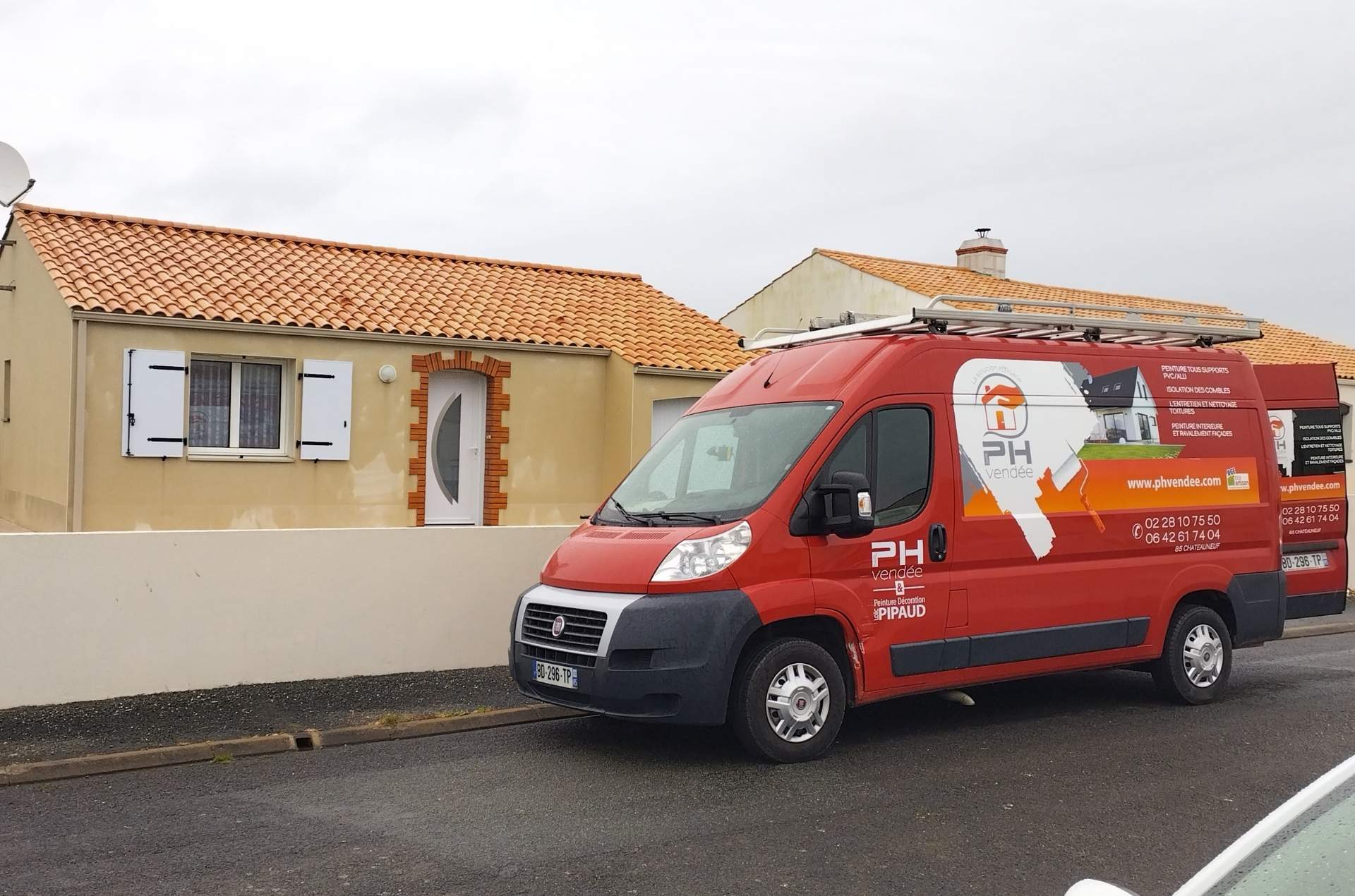 ravalement façade avant travaux maison saint-hilaire-de-riez